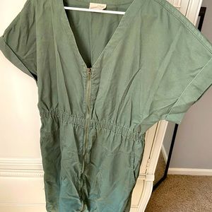 Army green synch dress- Worn once